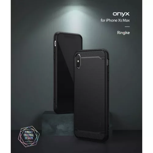 iPhone XS MAX Ringke Onyx fokozott védelmet nyújtó tok fekte színb-8809628563681 7 kép