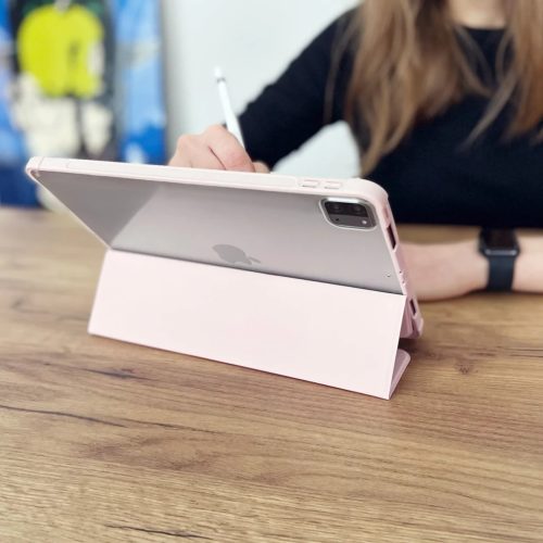 iPad Pro 12.9'' 2021 Smart Cover tok pink-9145576224342 2 kép