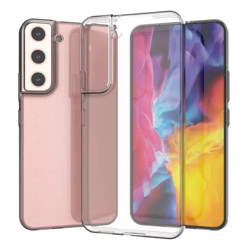 Samsung Galaxy S22+ Plus, Ultra Clear 0.5mm TPU géltok átlátszó-9145576239193 5 kép