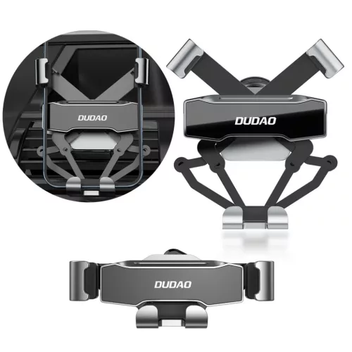 Dudao Gravity Autós telefontartó fekete (F11Pro)-6973687242565 5 kép