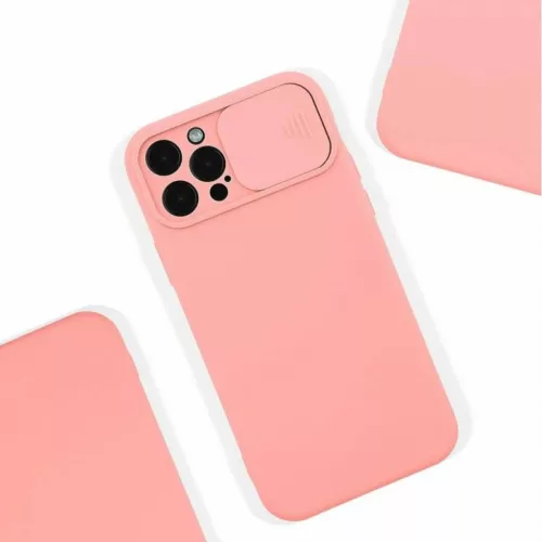 Samsung Galaxy A03S Nexeri Szilikon tok kameralencse védővel barack-5904161120643 2 kép