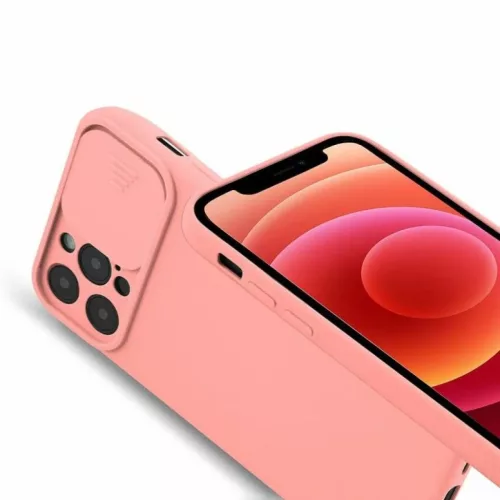 Samsung Galaxy A03S Nexeri Szilikon tok kameralencse védővel barack-5904161120643 3 kép