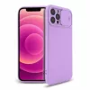 Samsung Galaxy A03S Nexeri Szilikon tok kameralencse védővel lila-5904161120650 1 kép