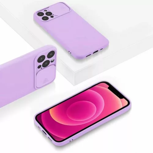 Samsung Galaxy A03S Nexeri Szilikon tok kameralencse védővel lila-5904161120650 5 kép