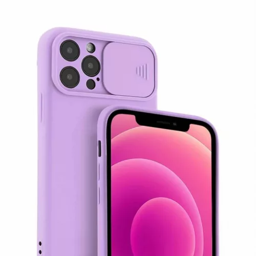 Samsung Galaxy A03S Nexeri Szilikon tok kameralencse védővel lila-5904161120650 7 kép