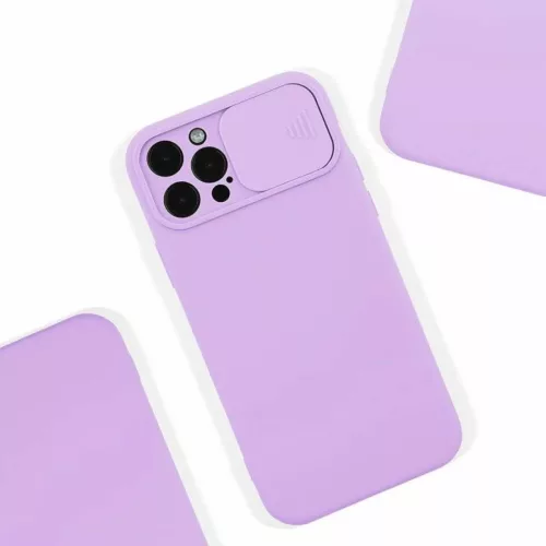 Samsung Galaxy A03S Nexeri Szilikon tok kameralencse védővel lila-5904161120650 8 kép