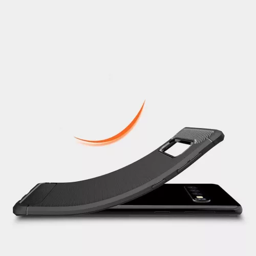 Huawei P Smart 2019 Carbon szénszál mintájú TPU tok fekete-5900217282433 1 kép