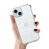iPhone 13 Crystal Glitter tok ezüst-5900217894223 1 kép