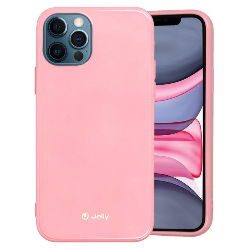 iPhone 13 Pro Max Jelly szilikon tok világos rózsaszín-5900217883937 7 kép