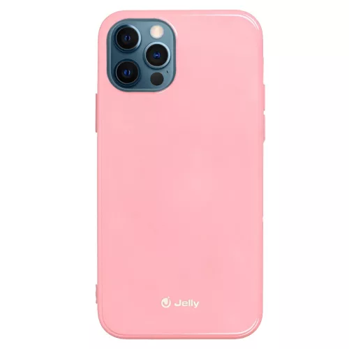 iPhone 13 Pro Max Jelly szilikon tok világos rózsaszín-5900217883937 1 kép