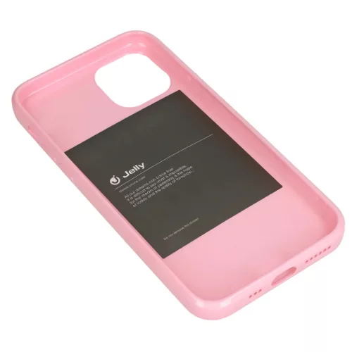 iPhone 13 Pro Max Jelly szilikon tok világos rózsaszín-5900217883937 4 kép
