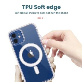 iPhone 12 Pro MAX TEL PROTECT MagSilicone tok átlátszó-5900217390312 1 kép
