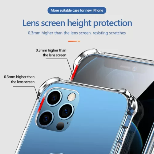 iPhone 12 Pro MAX TEL PROTECT MagSilicone tok átlátszó-5900217390312 2 kép