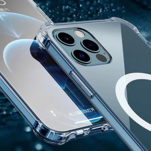 iPhone 13 Pro TEL PROTECT MagSilicone tok átlátszó-5900217902232 10 kép