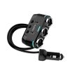 Szivargyújtós töltő elosztó 2xUSB + 3x Szivargyújtós aljzat 3.1-6959828210051 5 kép