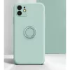 iPhone 13 Mini Vennus szilikon tok hátlapi gyűrűvel sötétkék-5900217889205 3 kép