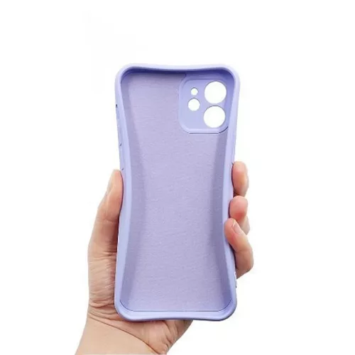 iPhone 13 Mini Vennus szilikon tok hátlapi gyűrűvel sötétkék-5900217889205 6 kép