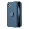 iPhone 13 Mini Vennus szilikon tok hátlapi gyűrűvel sötétkék-5900217889205 7 kép