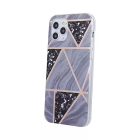 iPhone 13 Pro Marmur tok geometrikus mintázattal grafit-5900495946195 1 kép