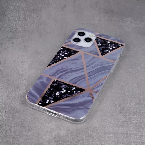 iPhone 13 Pro Marmur tok geometrikus mintázattal grafit-5900495946195 2 kép