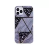 iPhone 13 Pro Marmur tok geometrikus mintázattal grafit-5900495946195 3 kép