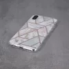iPhone 13 Pro Marmur tok geometrikus mintázattal rózsaszín-5900495946171 2 kép