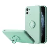 iPhone 13 Pro Vennus szilikon tok hátlapi gyűrűvel menta-5900217889250 6 kép