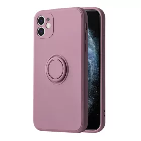 Samsung Galaxy A13 5G Vennus szilikon tok hátlapi gyűrűvel lila-5900217906919 1 kép