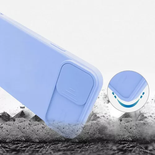 Samsung Galaxy A72 Nexeri Szilikon tok kameralencse védővel világos-5904161109570 3 kép