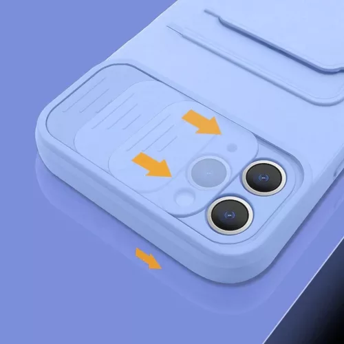 Samsung Galaxy A72 Nexeri Szilikon tok kameralencse védővel világos-5904161109570 4 kép