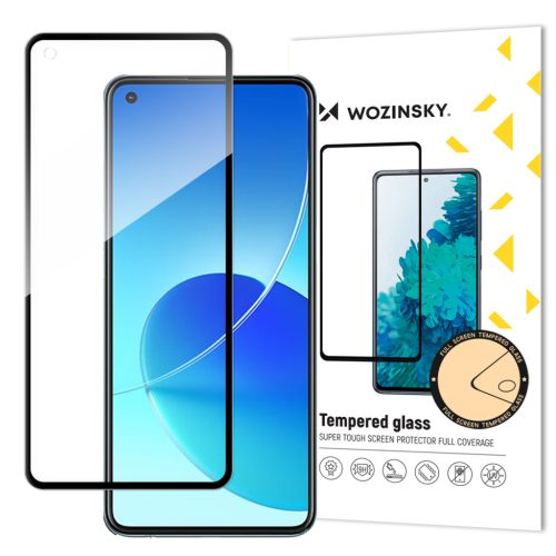 Oppo Reno6 4G Wozinsky Full Glue 9H Super Tough kijelzővédő üvegf�-9145576220481 5 kép