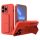 iPhone 13 Wozinsky Kickstand flexibilis szilikon tok piros-9145576234174 4 kép