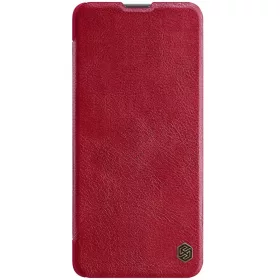 Xiaomi Poco M4 Pro 5G Nillkin Qin Pro bőr fliptok piros-6902048234949 4 kép