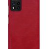 Xiaomi Poco M4 Pro 5G Nillkin Qin Pro bőr fliptok piros-6902048234949 3 kép
