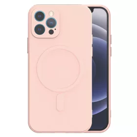 iPhone 13 Pro Max TEL PROTECT MagSilicone tok világos rózsaszín-5900217891130 6 kép