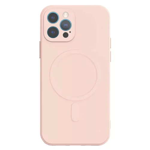 iPhone 13 Pro Max TEL PROTECT MagSilicone tok világos rózsaszín-5900217891130 1 kép