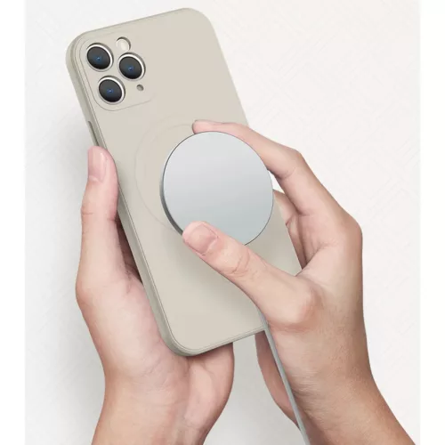 iPhone 13 Pro Max TEL PROTECT MagSilicone tok világos rózsaszín-5900217891130 2 kép