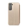 Samsung Galaxy S22 Plus Forcell Elegance fliptok arany-5903396134364 7 kép