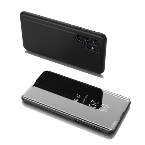 Samsung Galaxy S22+ Plus Clear View fliptok fekete-9145576239636 9 kép