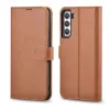 Samsung Galaxy S22+ Plus iCarer Haitang Leather Wallet Valódi Bőr Fl-6958955898163 8 kép