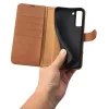 Samsung Galaxy S22+ Plus iCarer Haitang Leather Wallet Valódi Bőr Fl-6958955898163 5 kép