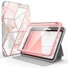iPad Mini 6 2021 tok márvány mintás Supcase Cosmo Pencil-843439115040 7 kép