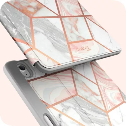 iPad Mini 6 2021 / Mini 7 tok márvány mintás Supcase Cosmo Pencil-843439115040 4 kép