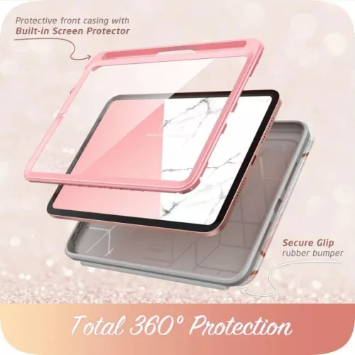 iPad Mini 6 2021 / Mini 7 tok márvány mintás Supcase Cosmo Pencil-843439115040 5 kép
