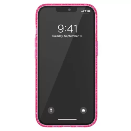 iPhone 13 Pro Adidas Originals tok flitteres pink-8718846095860 4 kép