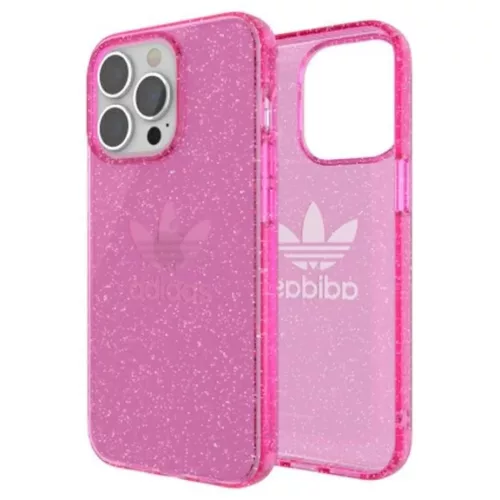 iPhone 13 Pro Adidas Originals tok flitteres pink-8718846095860 6 kép