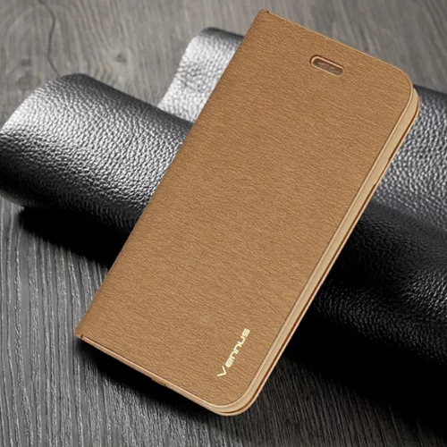 Samsung Galaxy S21 Plus Vennus Book fliptok arany-5900217885627 1 kép