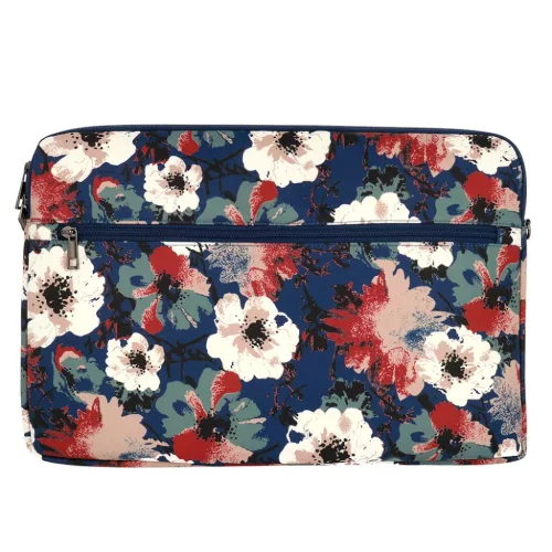 Wonder Sleeve laptop táska 13-14'' kék virágmintás-5900217879060 2 kép