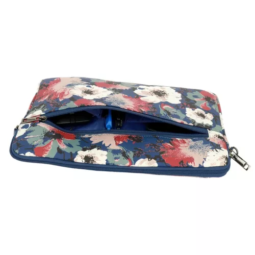 Wonder Sleeve laptop táska 13-14'' kék virágmintás-5900217879060 5 kép