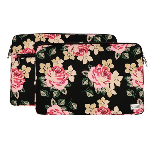 Wonder Sleeve laptop táska 15-16'' fekete rózsás-5900217879091 8 kép